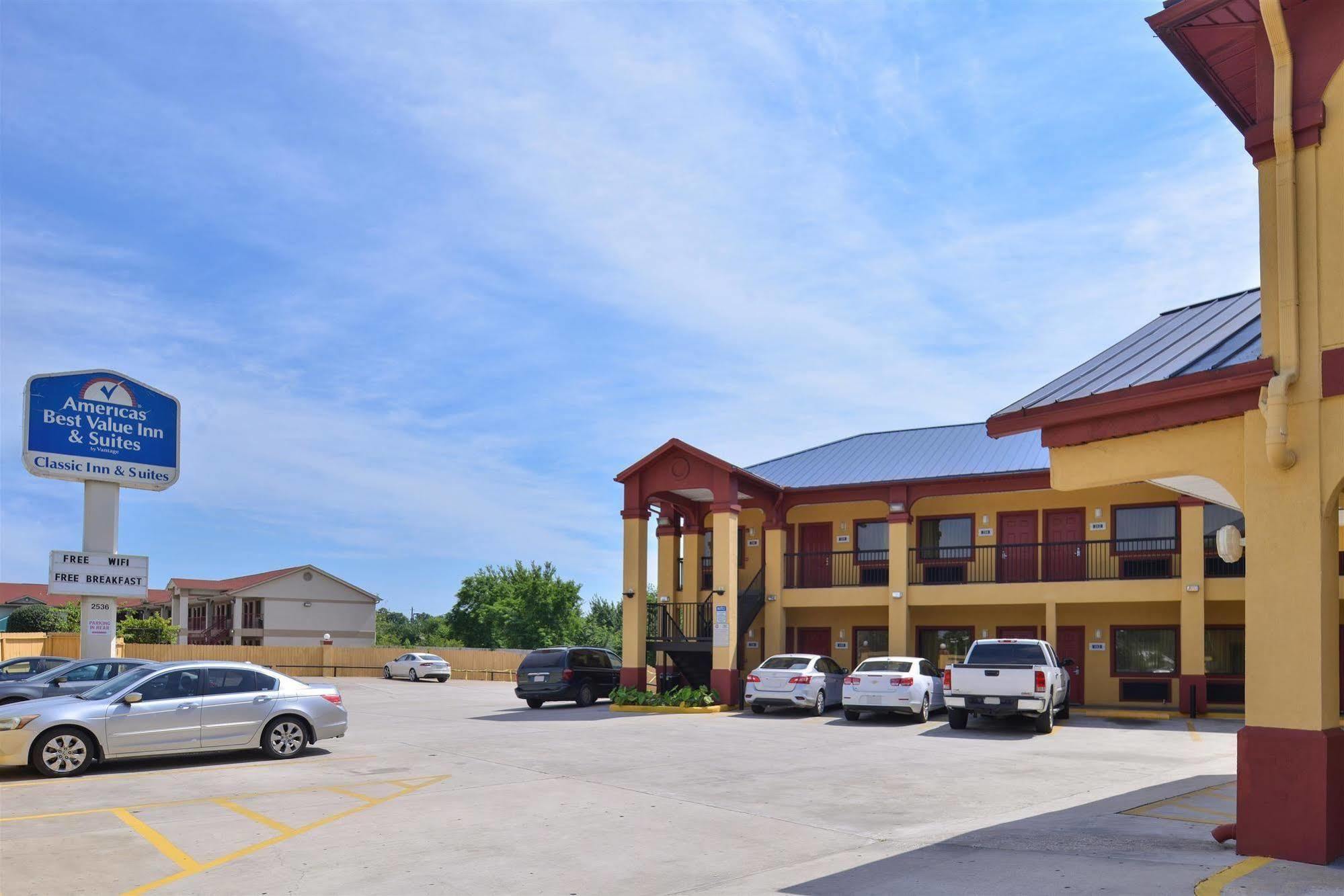 Americas Best Value Inn Downtown Х'юстон Екстер'єр фото